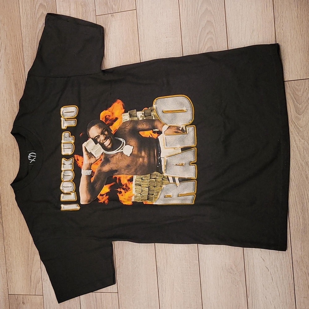 RALO‎ Rapper x NAV XO Black Cotton Sz Medium Mens Rap Tee Shirt RARE WSHH